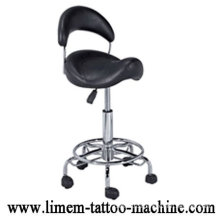 Ajustable Black Tattoo Chair Tattoo StoolPortable Tattoo Chair